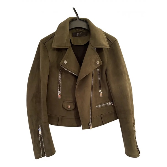 Zara Cropped Moto Jacket - Picture 5 of 5